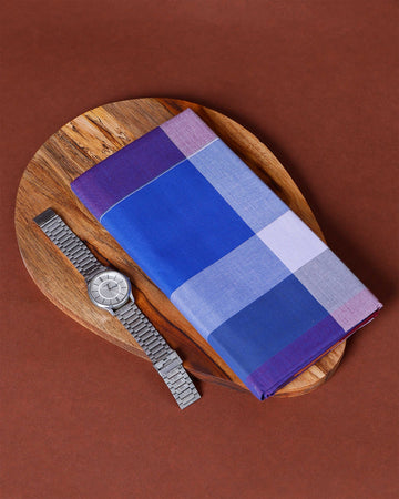 Sangu Brand Men's Premium Cotton Stripes Lungi Stitched - Multi