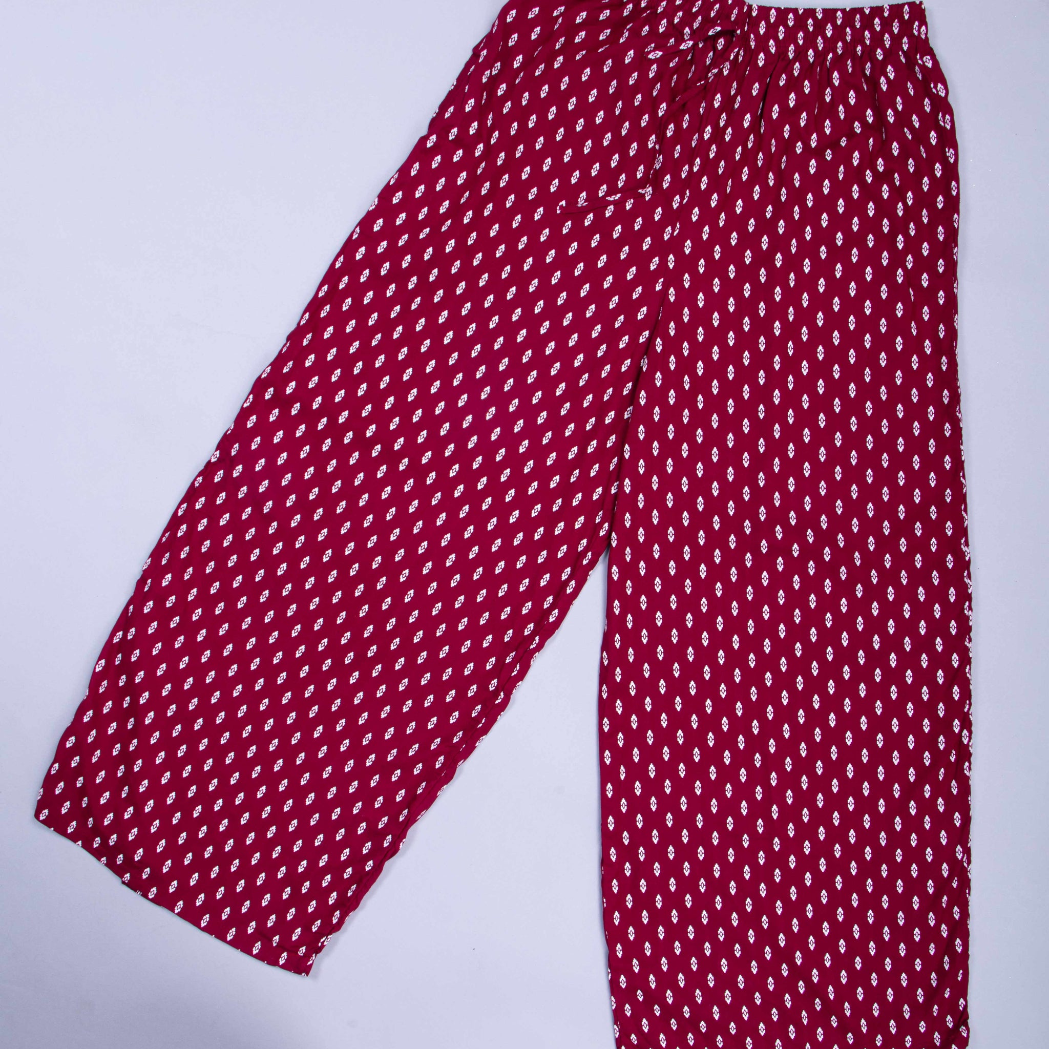 Maroon Colour Womens Palazzo