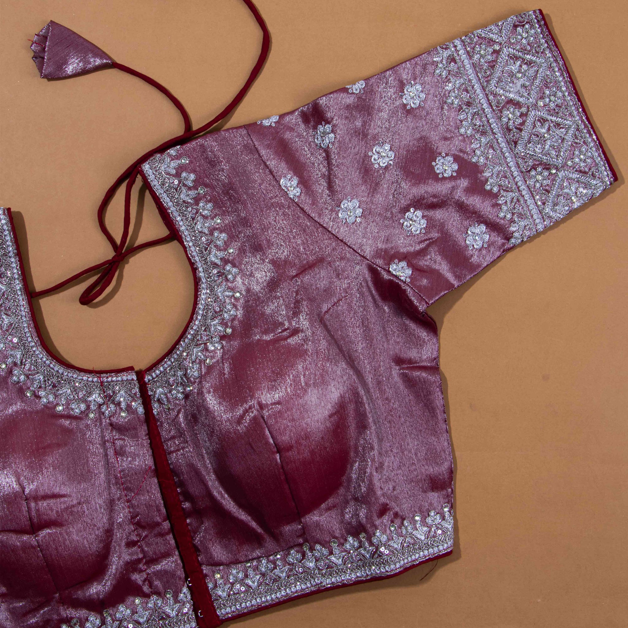 Maroon Colour Readymade Blouse