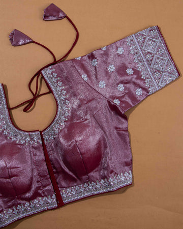 Maroon Colour Readymade Blouse