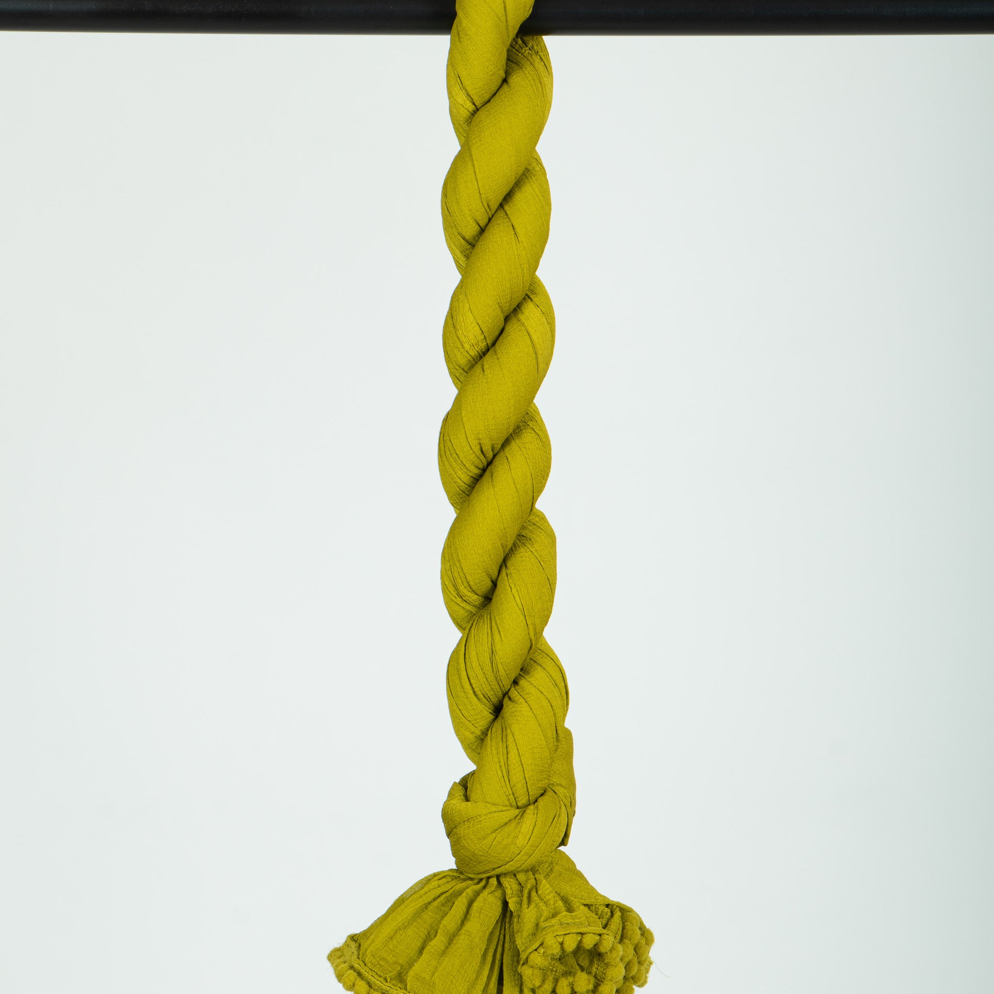 Green Colour Solid Stole