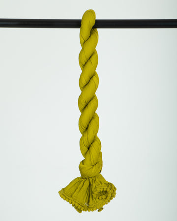 Green Colour Solid Stole