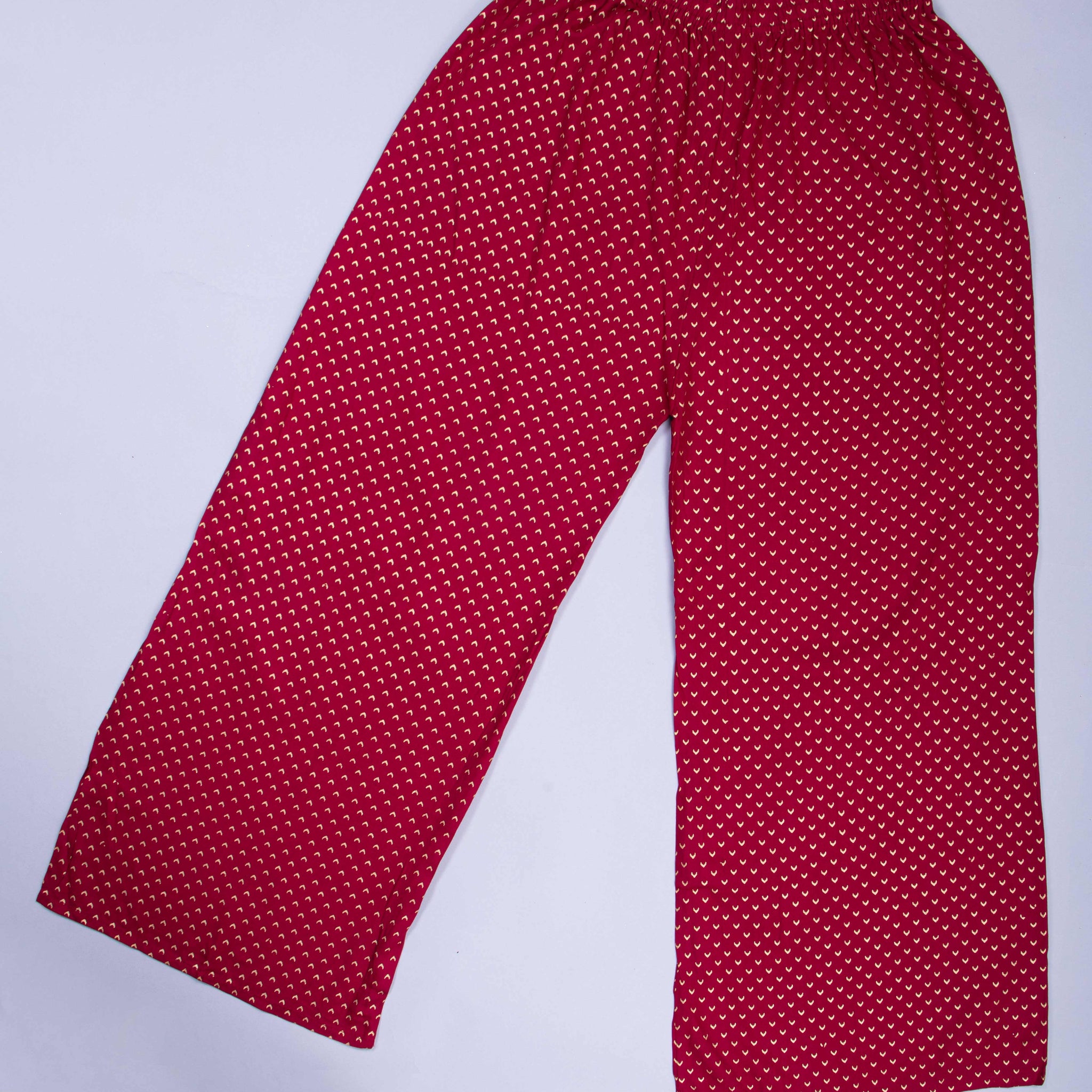 Maroon Colour Womens Palazzo