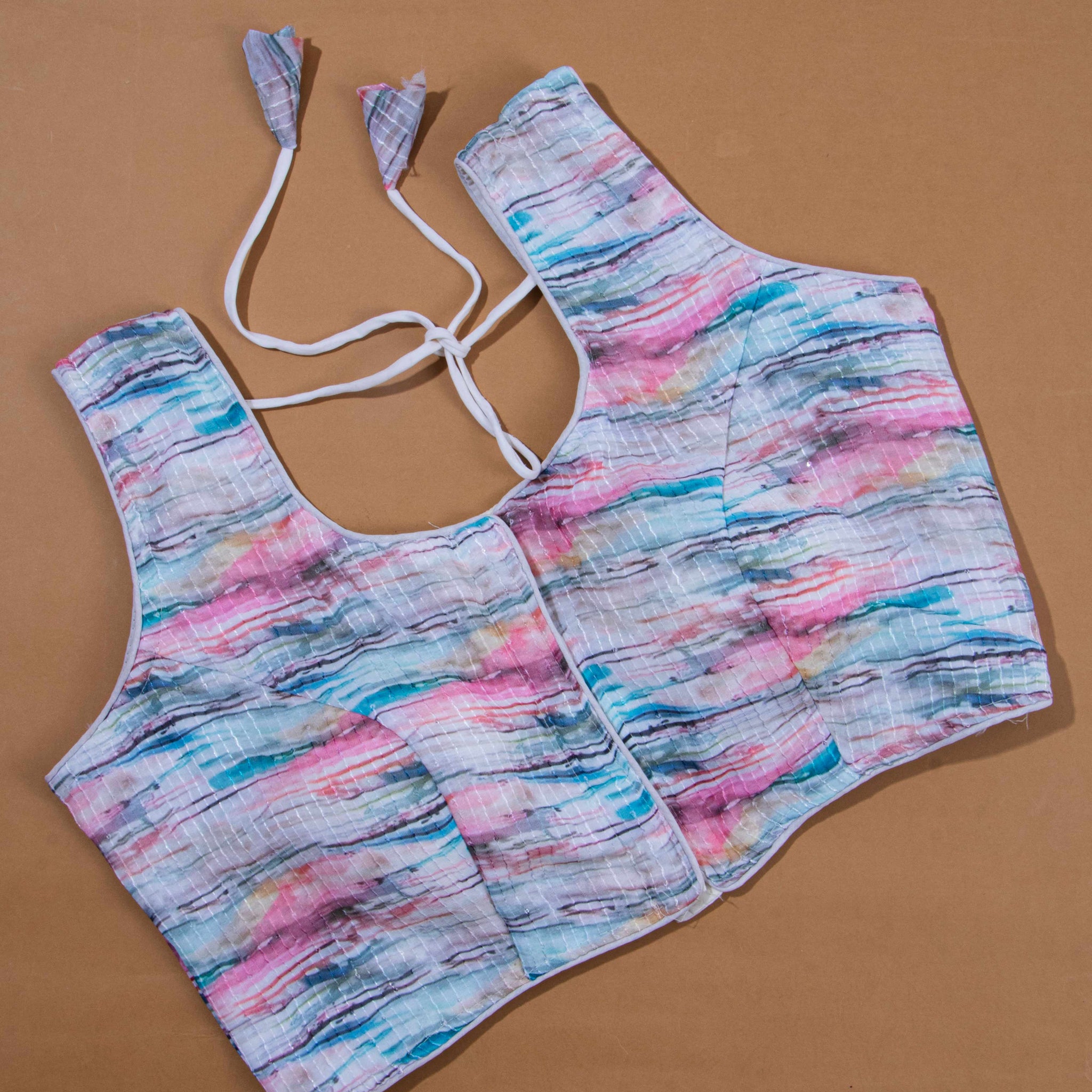 Multi Colour Readymade Blouse