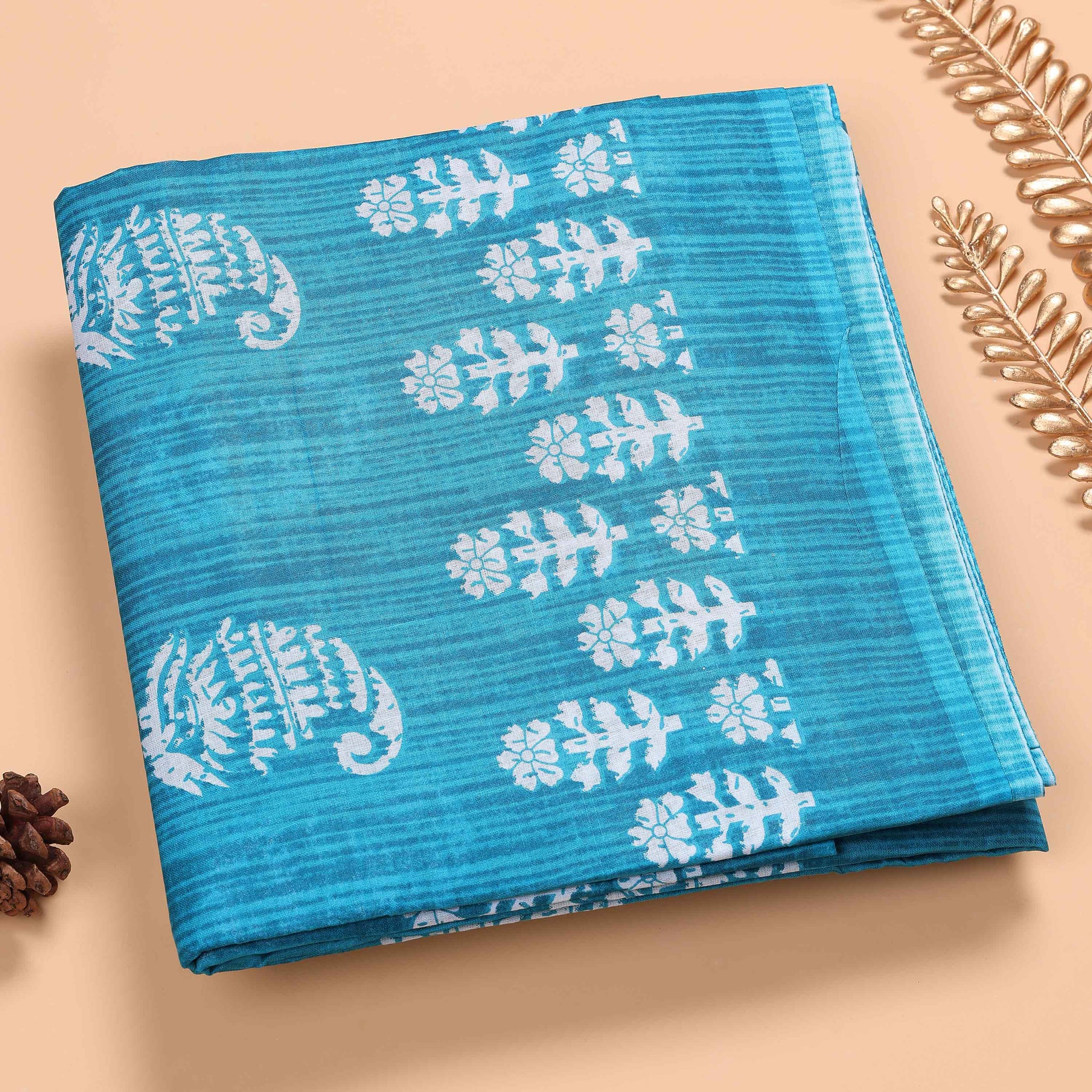 Graceful Voile Saree in Lightweight Finish - Blue
