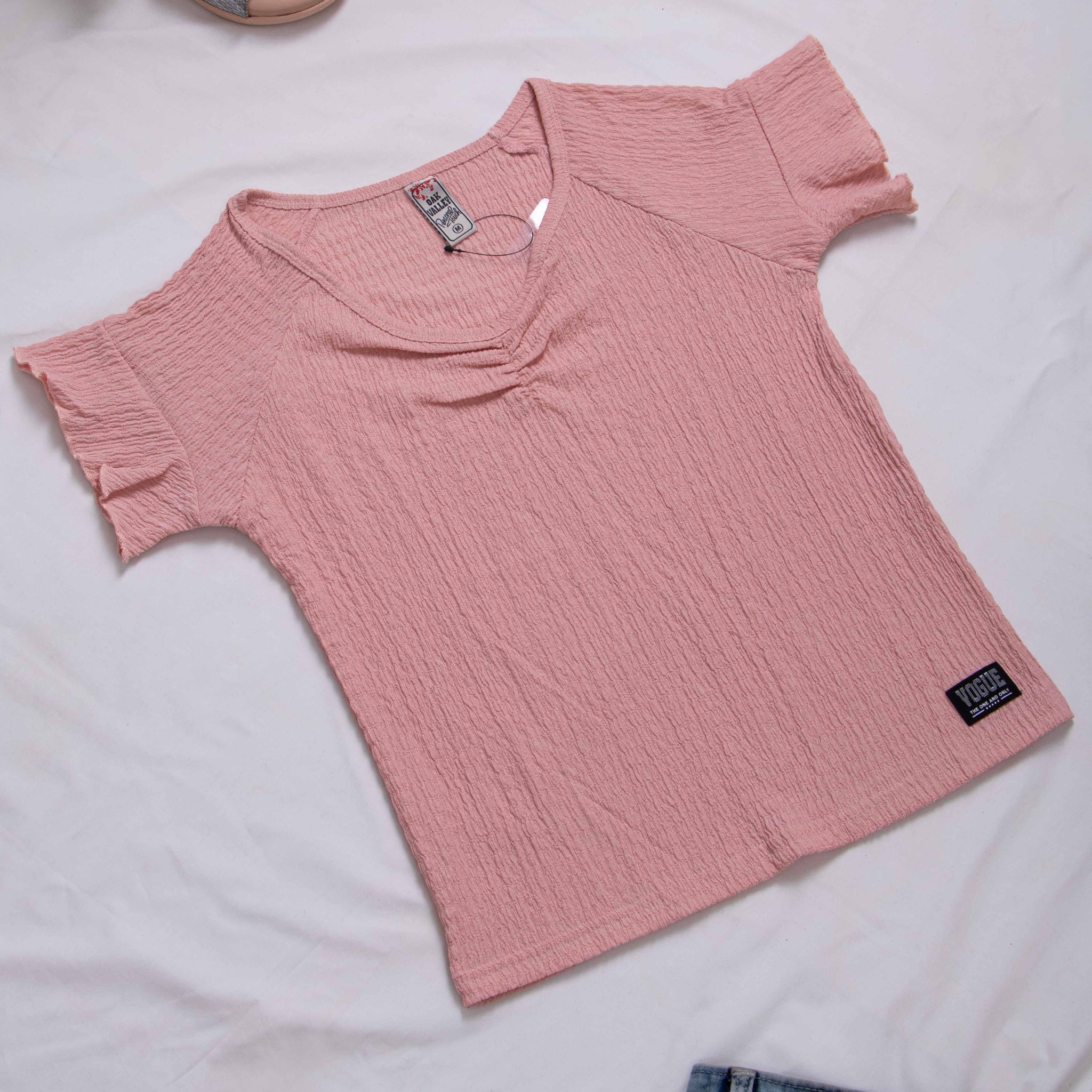 Women Peach Colour T-Shirt