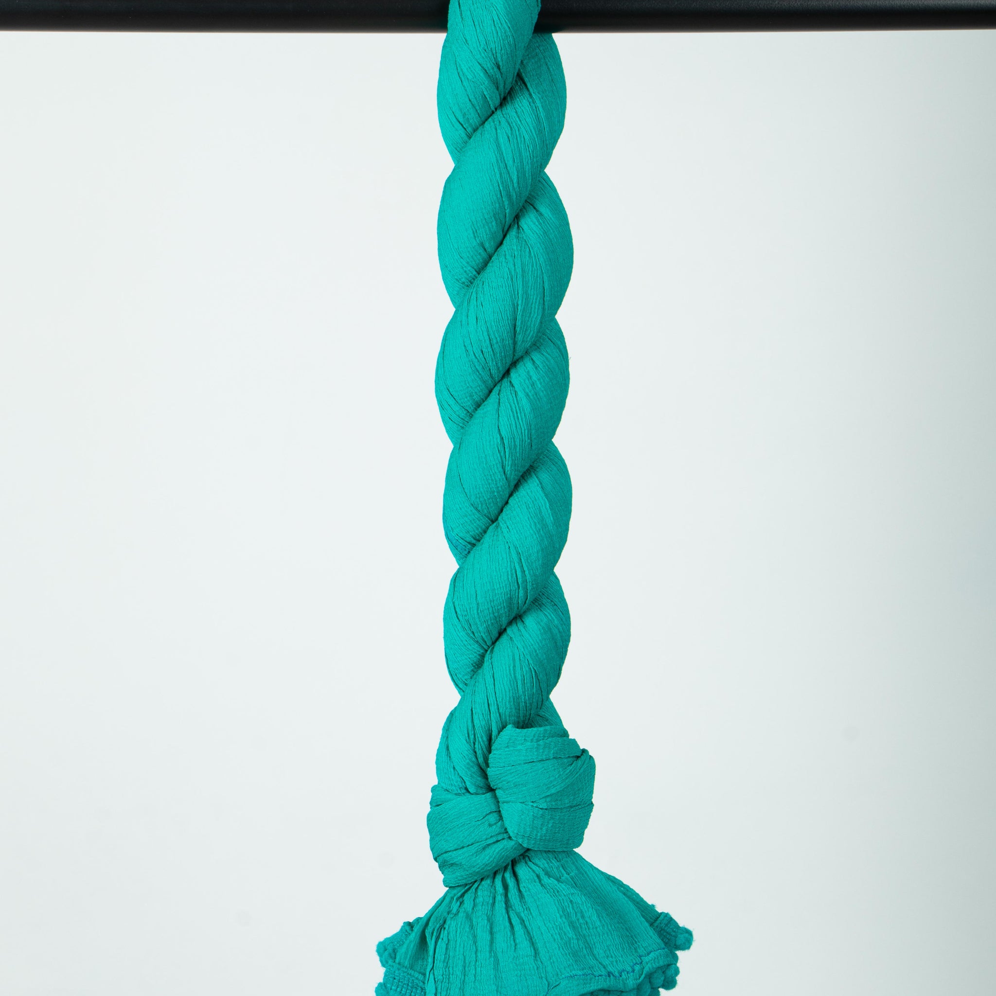 Green Colour Solid Stole