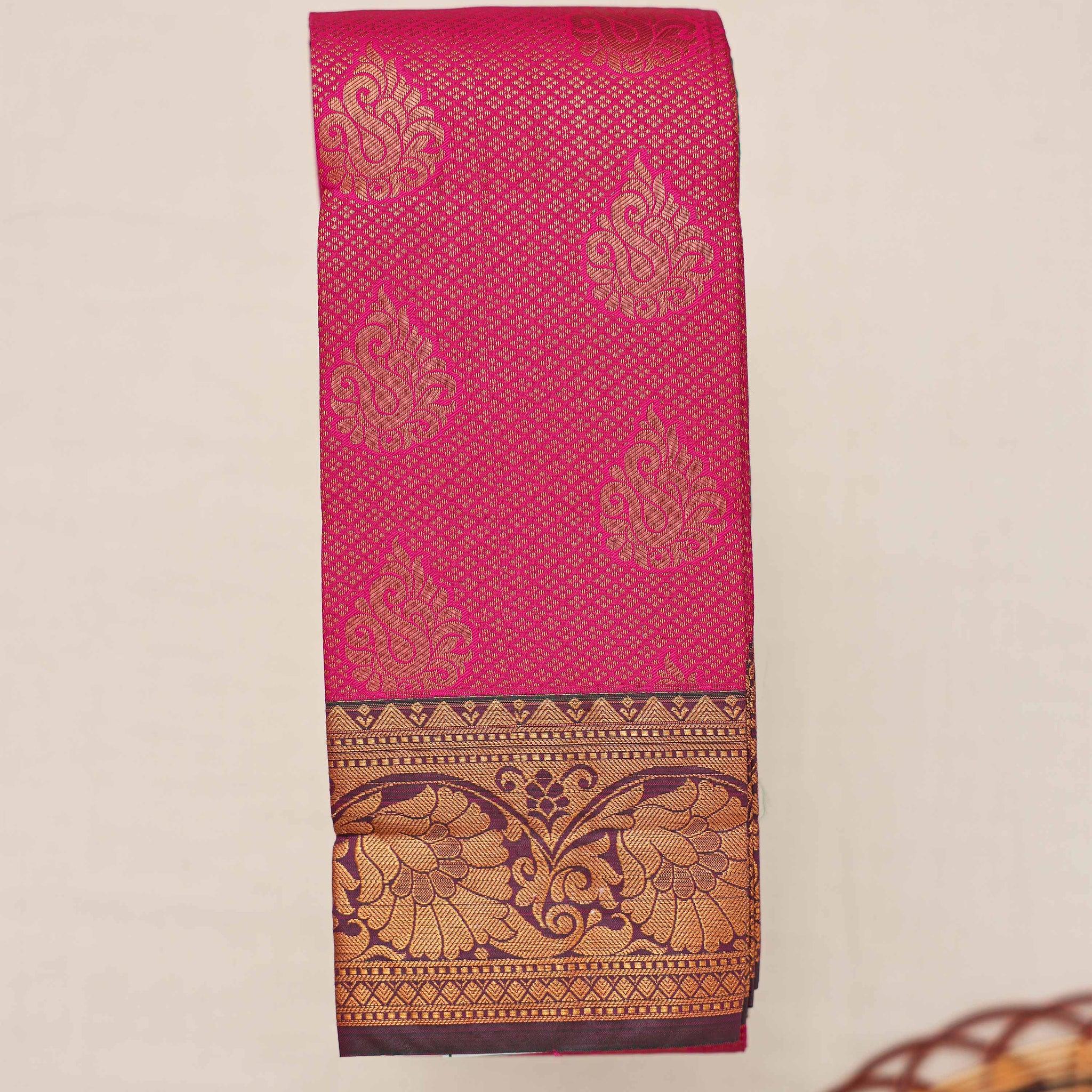 Premium Silk Saree - Pink