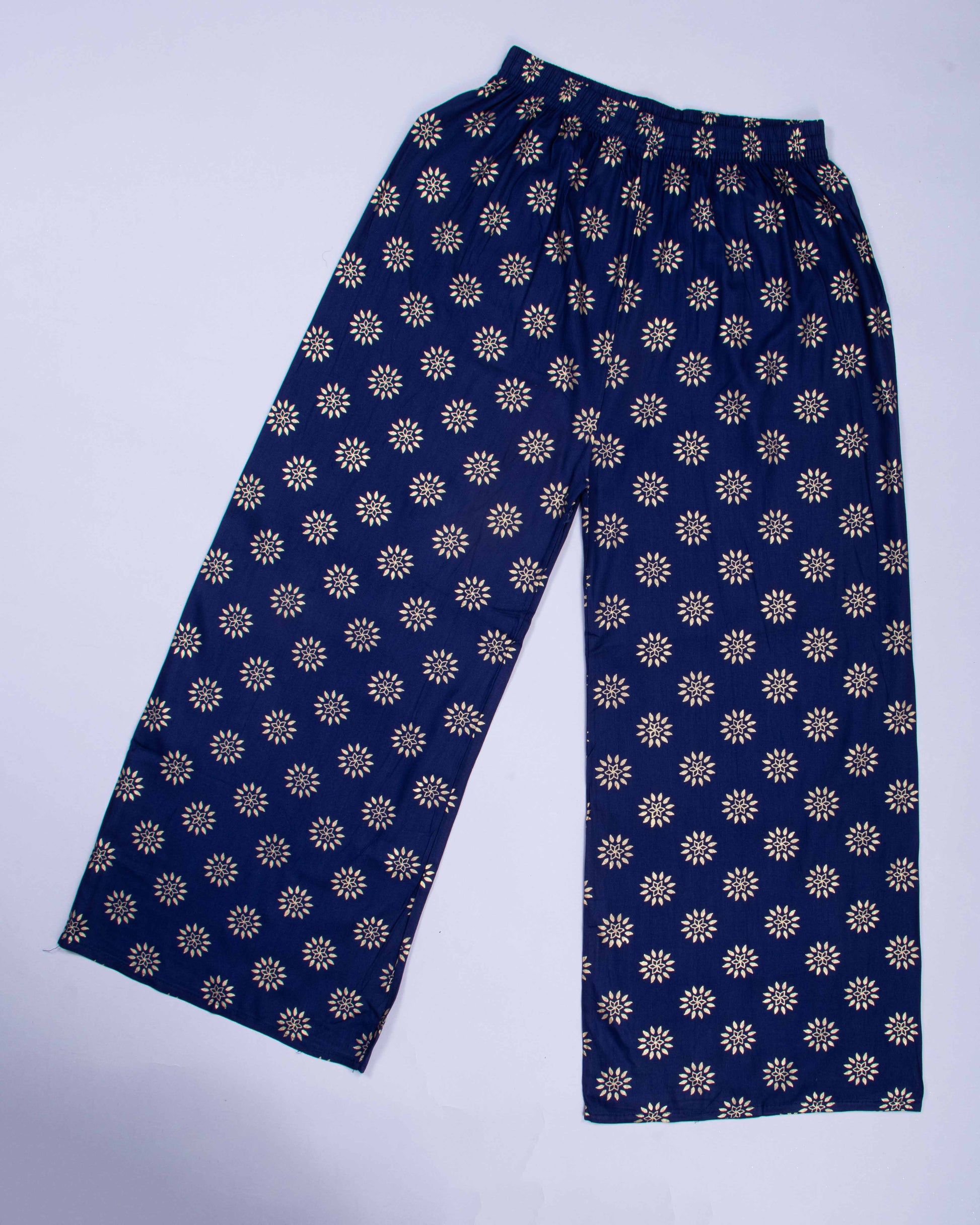 Blue Colour Womens Palazzo