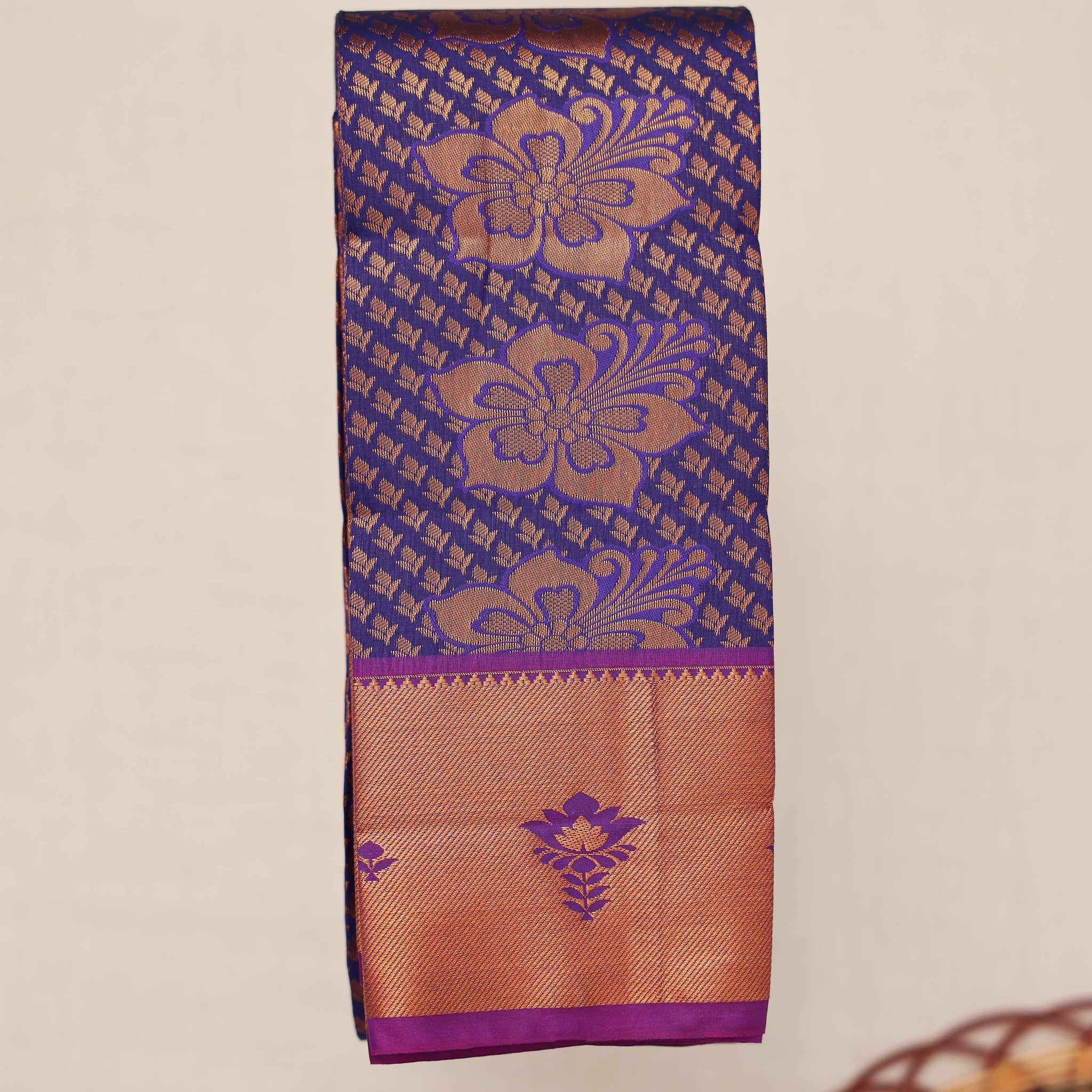 Violet Colour Premium Silk Saree