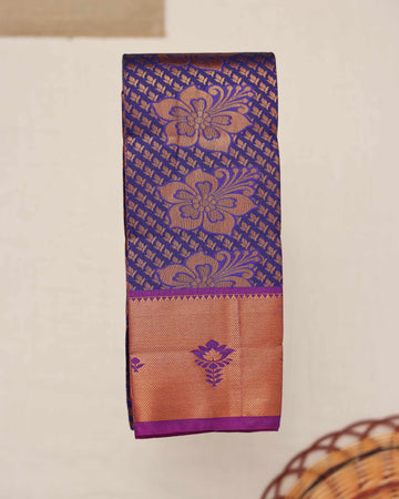 Violet Colour Premium Silk Saree