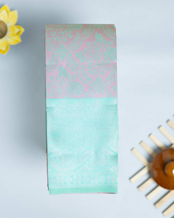 Pink Color Elampillai Silk Cotton Sarees