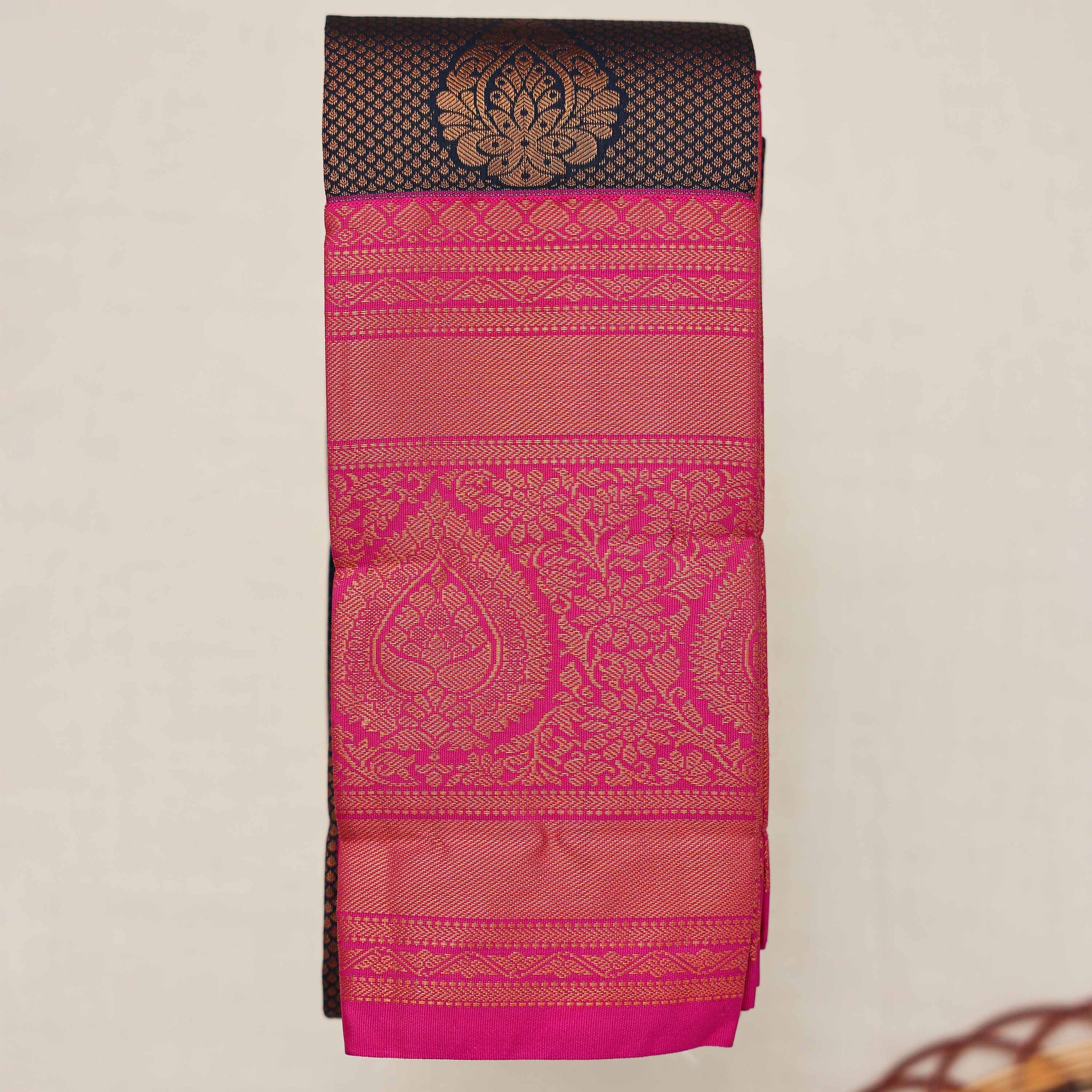 Navy Blue Colour Premium Silk Saree