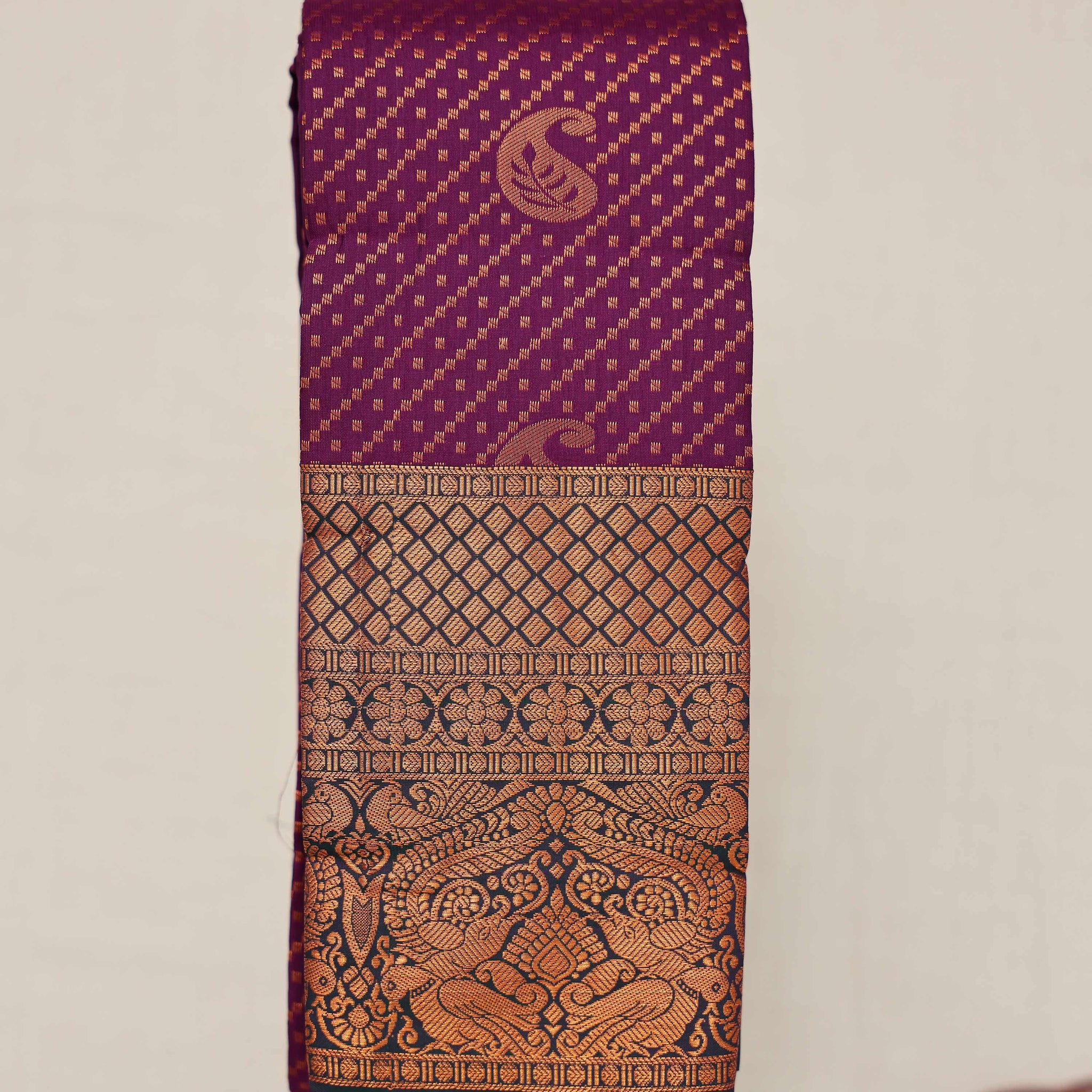 Purple Colour Premium Silk Saree