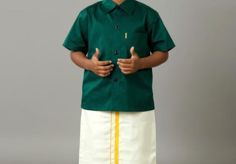 Boys Shirt & Dhoti Combo 