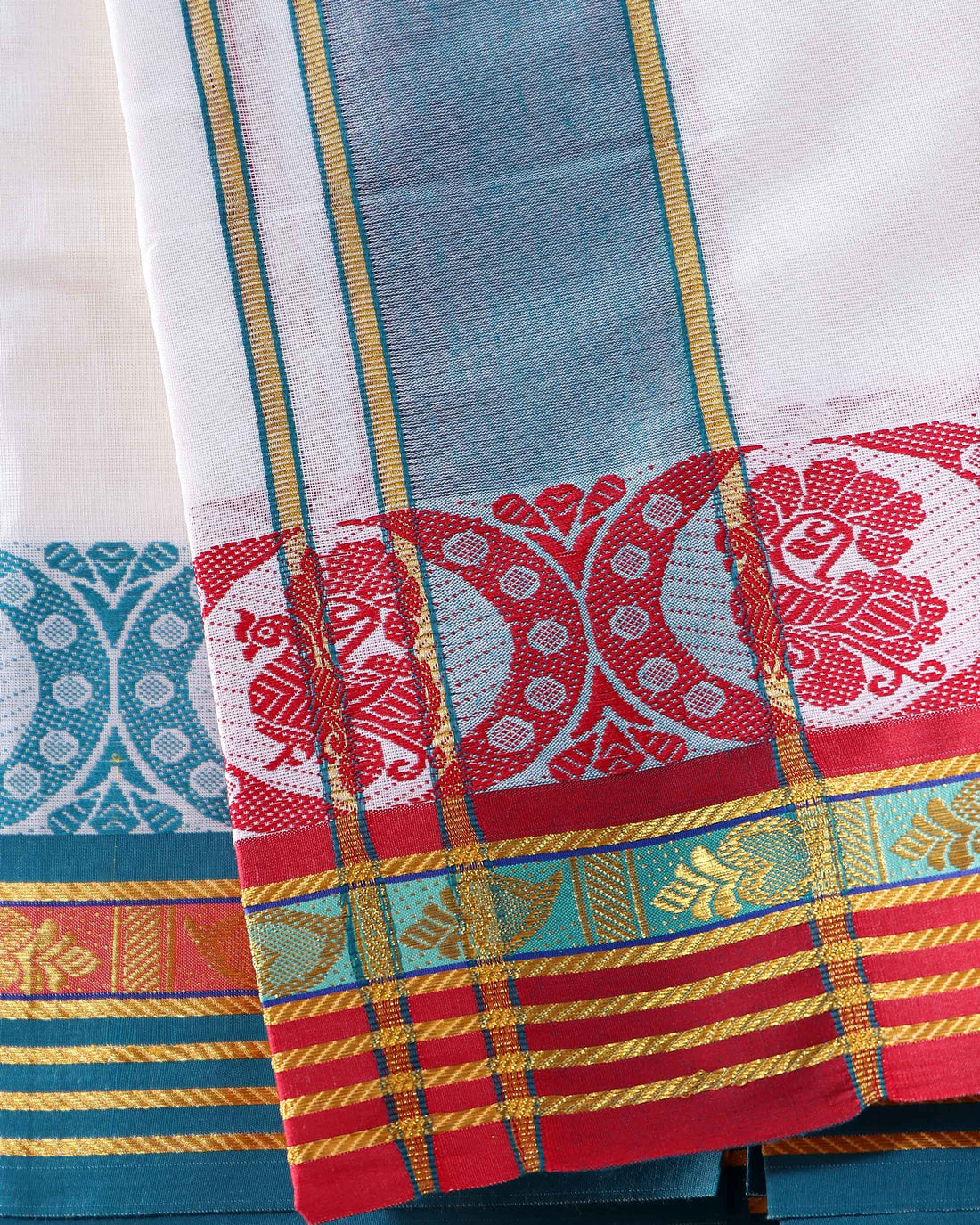 men-s-traditional-handloom-cotton-dhoti-with-multi-border-off-white-seventeen