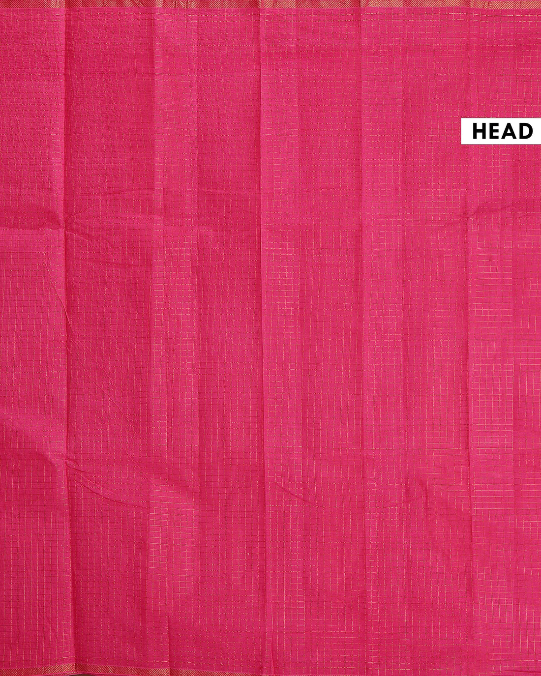 Traditional Sungudi Cotton Saree Intricate Checks and Zari Border - Pink