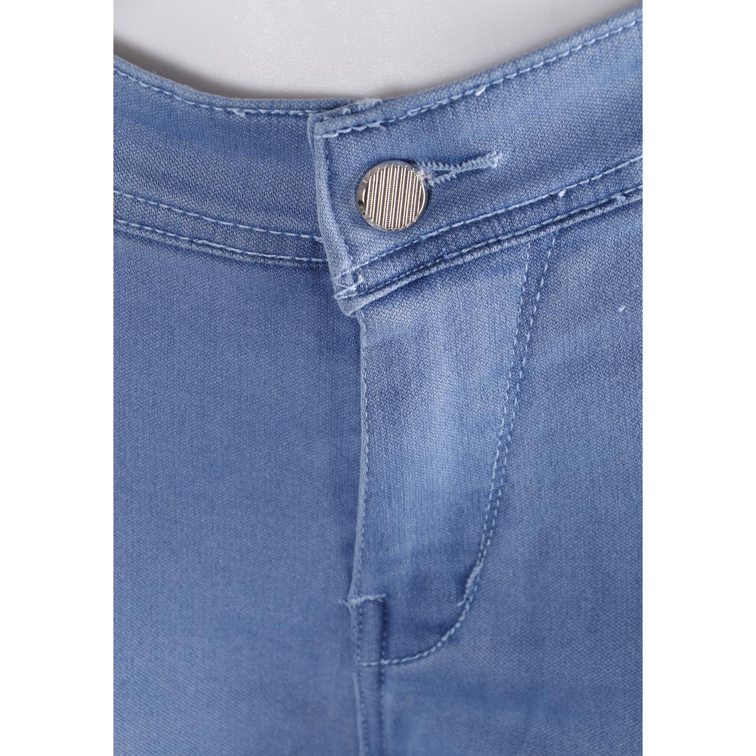 Buy Women Blue Pencil Cut Jeans
