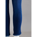 Shop Women Blue Pencil Cut  Button Jeans
