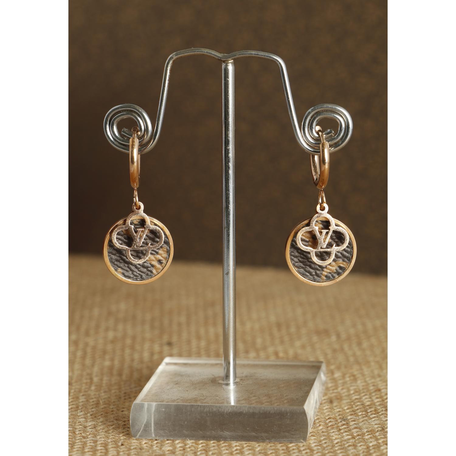 Copper Colour Plated Earrings