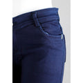 Buy Women Navy Blue Pencil Cut Jeans Online