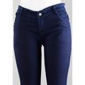 Shop Women Navy Blue Pencil Cut Jeans Online