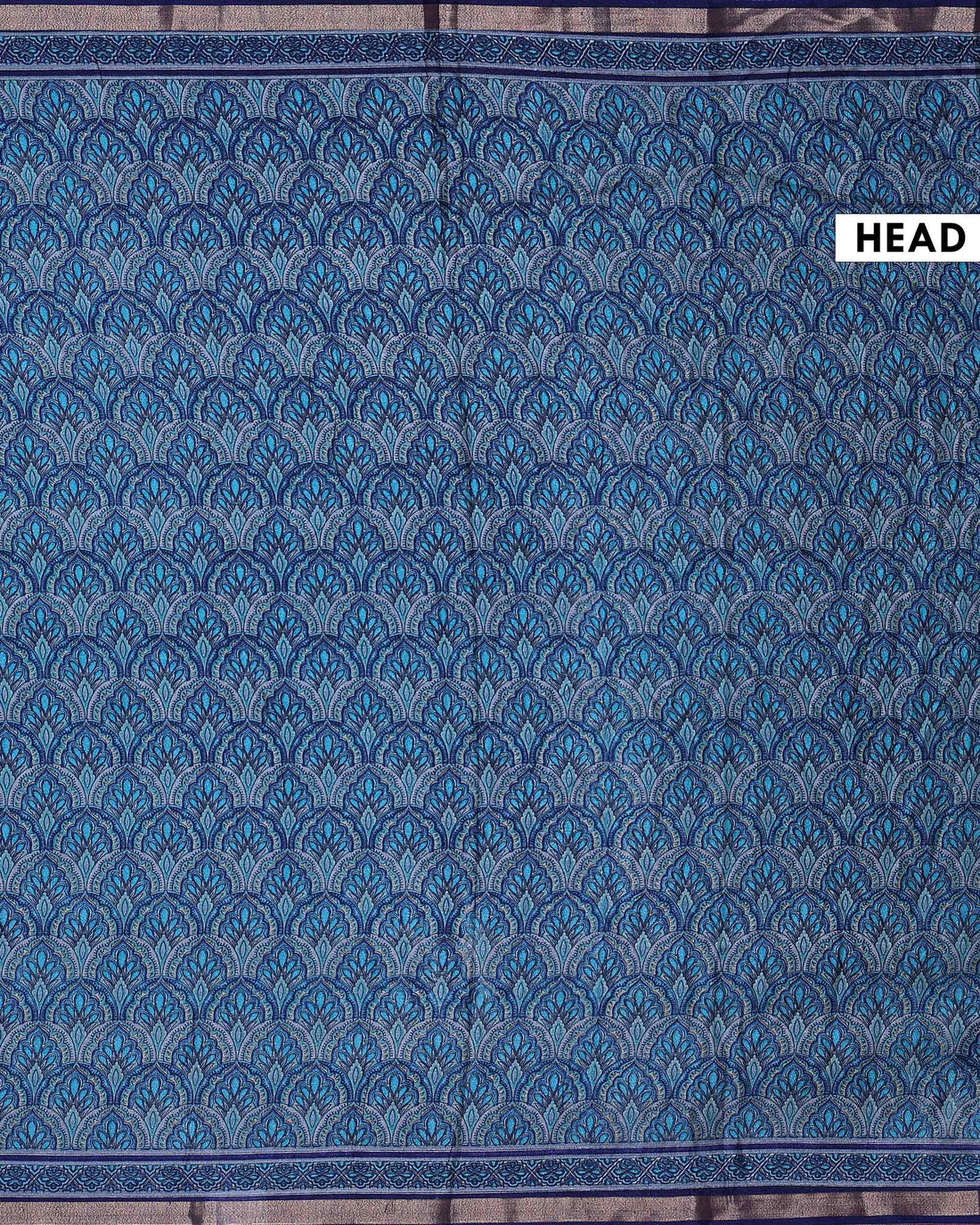 Elegant Art Silk Saree with Intricate Traditional Motifs Detailed Woven Border and Elegant Pallu - Blue