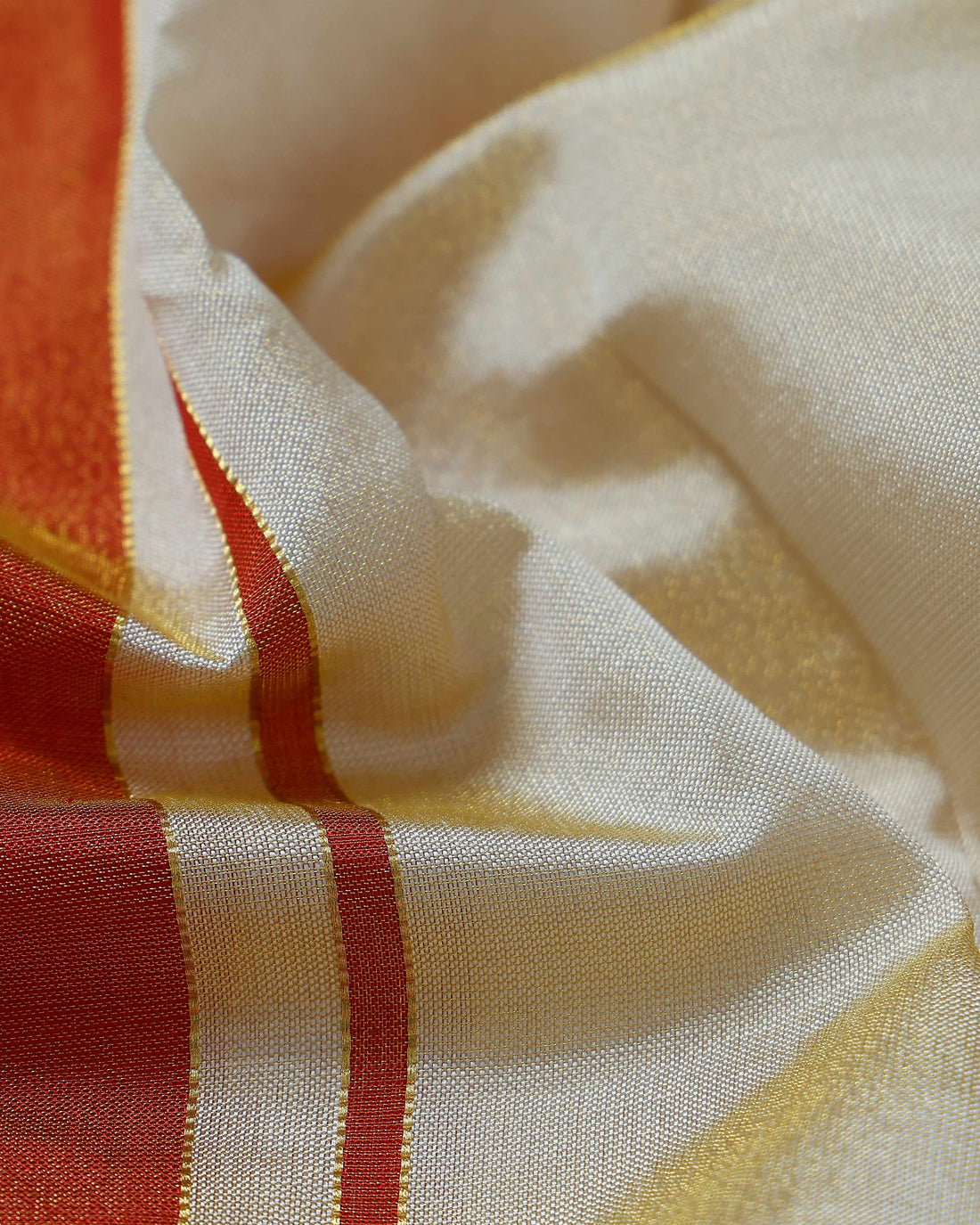 Cream Color Pure Silk Dhoti