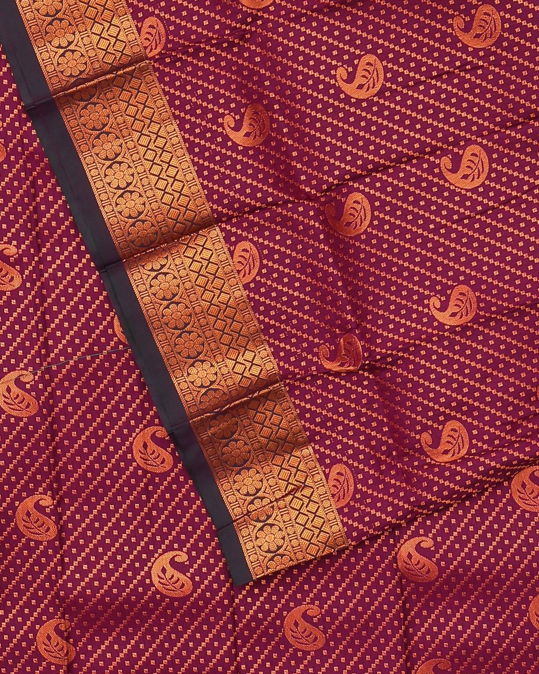 Premium Silk Saree - Purple