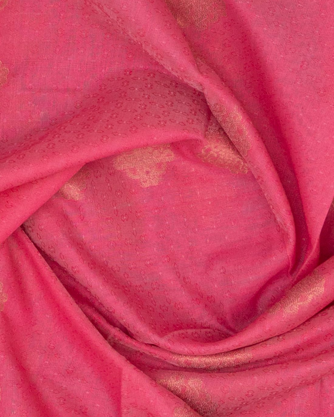Pink Color Silk Cotton Saree