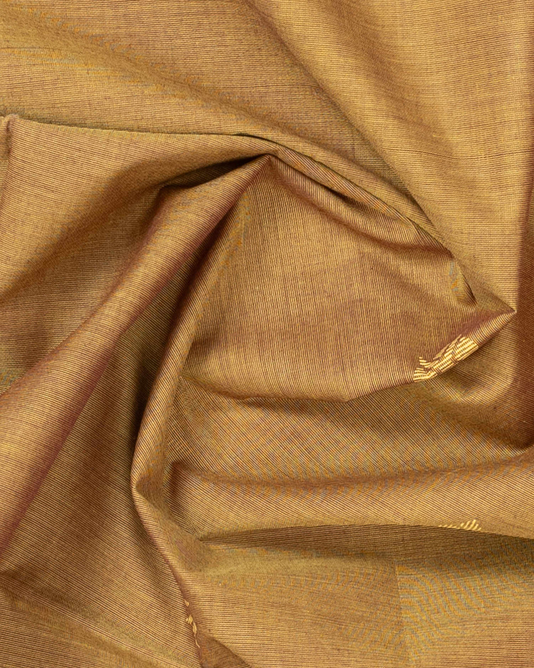 Venkatagiri Cotton Saree with Zari Motifs and Temple Border - Green