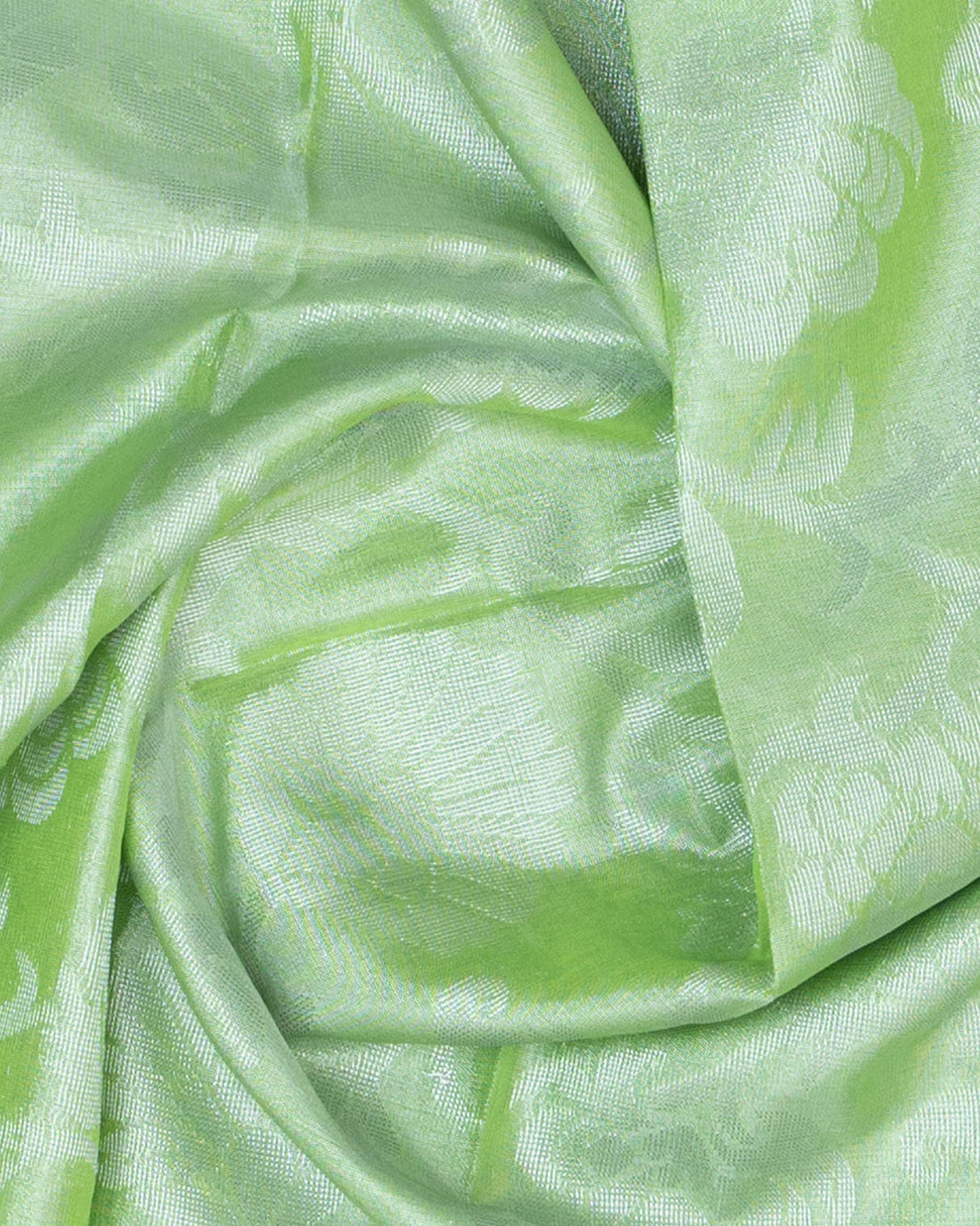Green Color Silk Cotton Saree