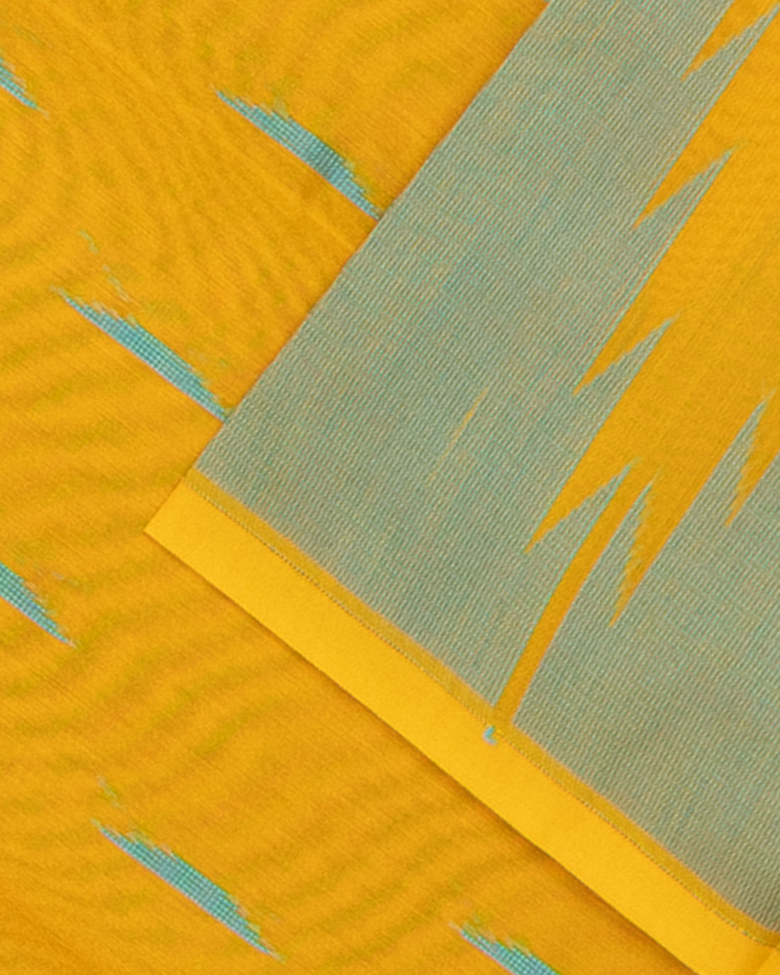 Yellow Color Silk Cotton Saree