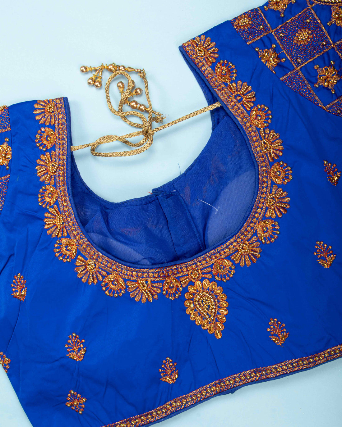 Blue Colour Readymade Blouse