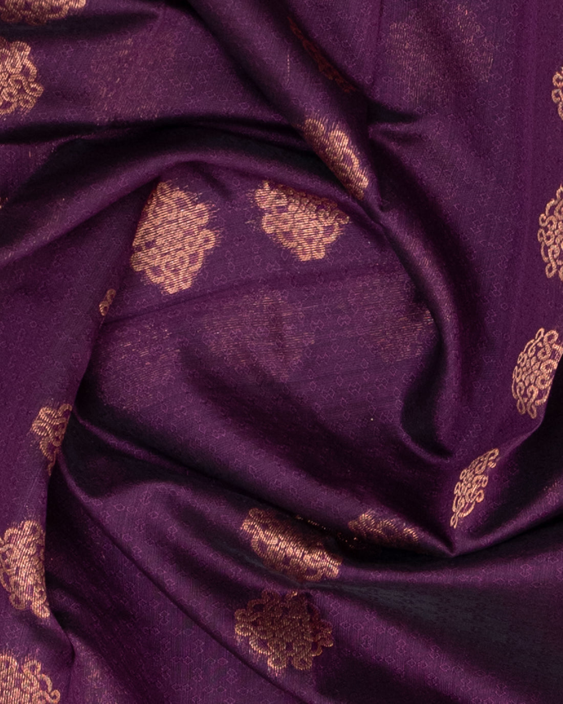 Purple Color Silk Cotton Saree