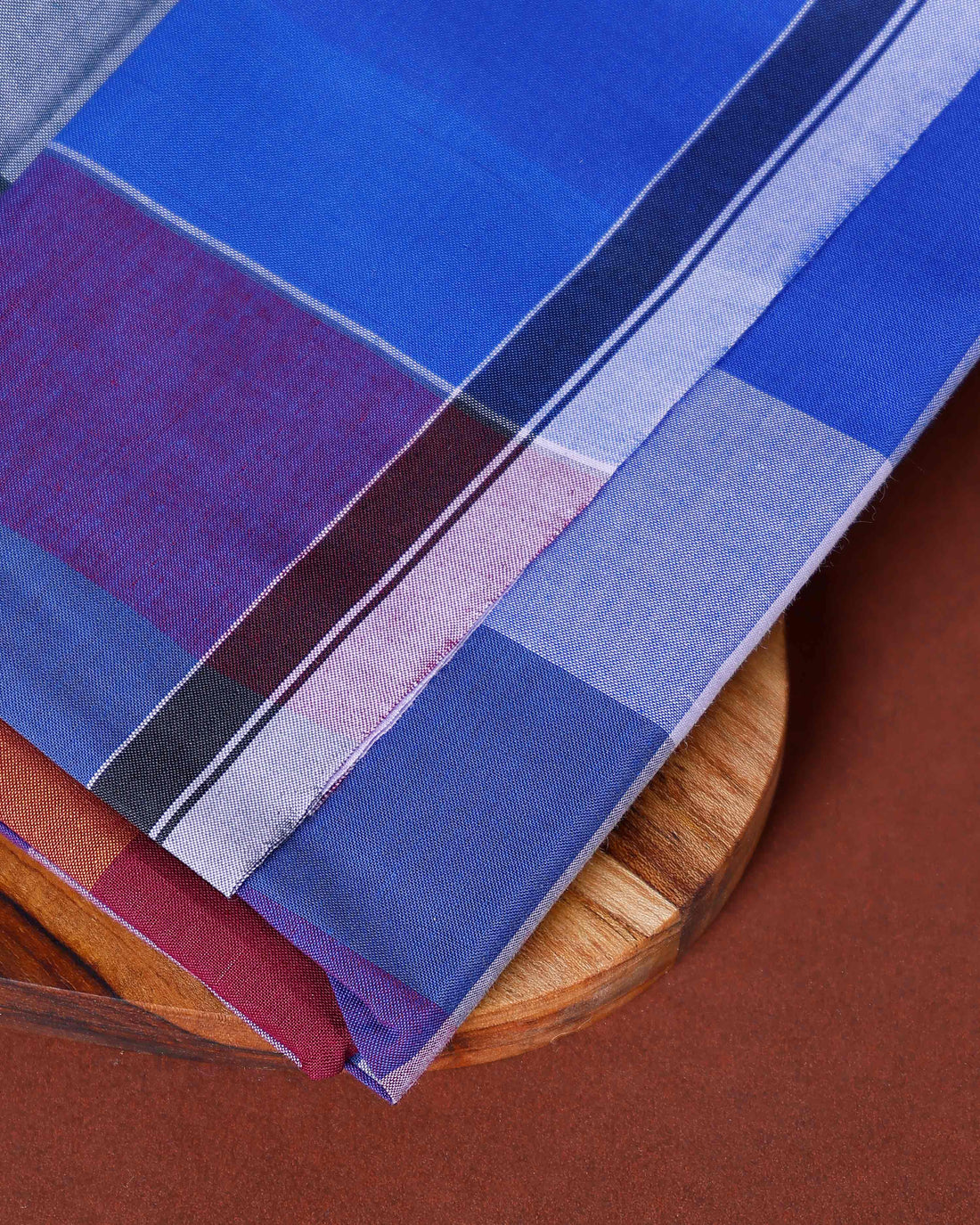 Sangu Brand Men's Premium Cotton Stripes Lungi Stitched - Multi