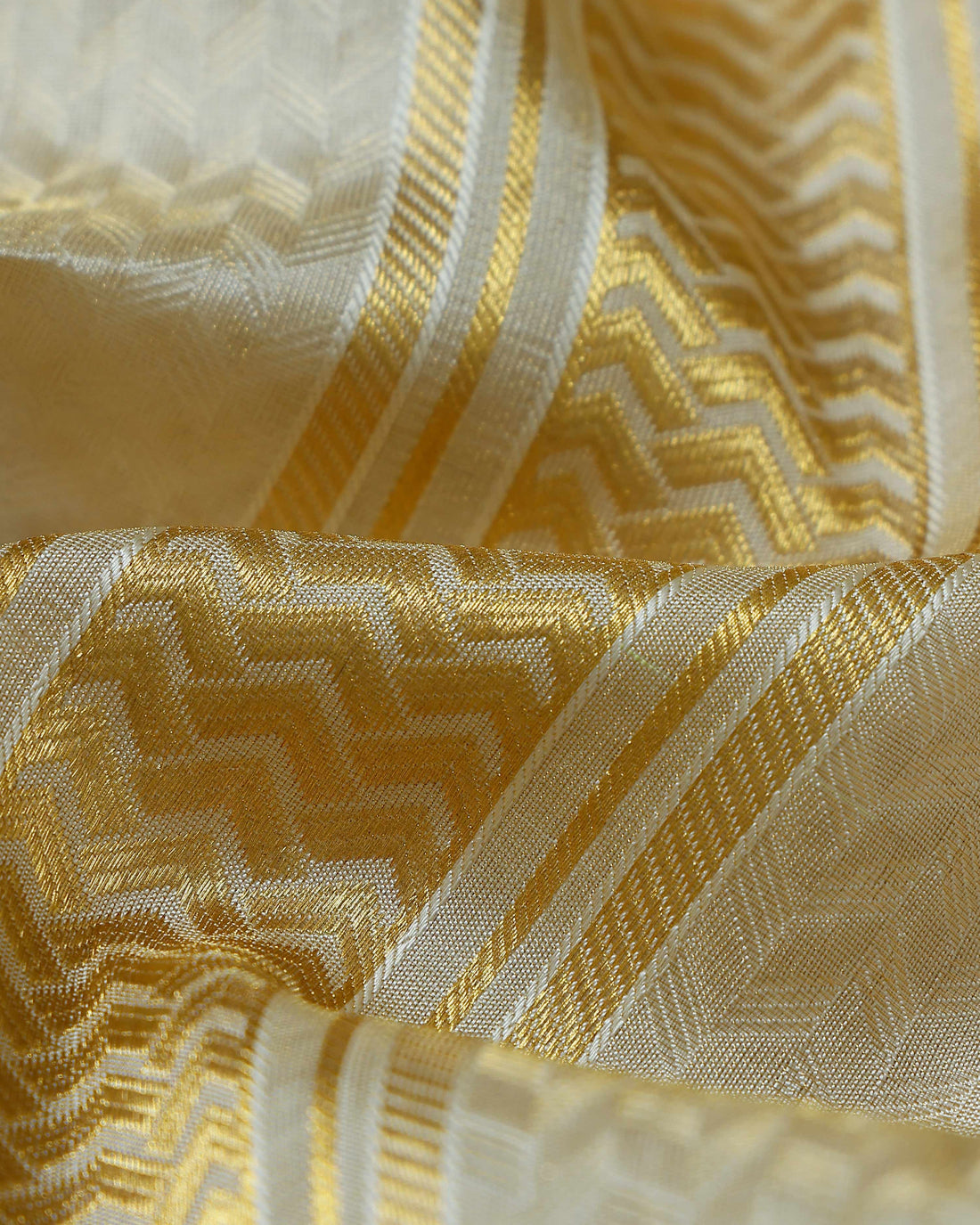 Cream Color Pure Silk Dhoti