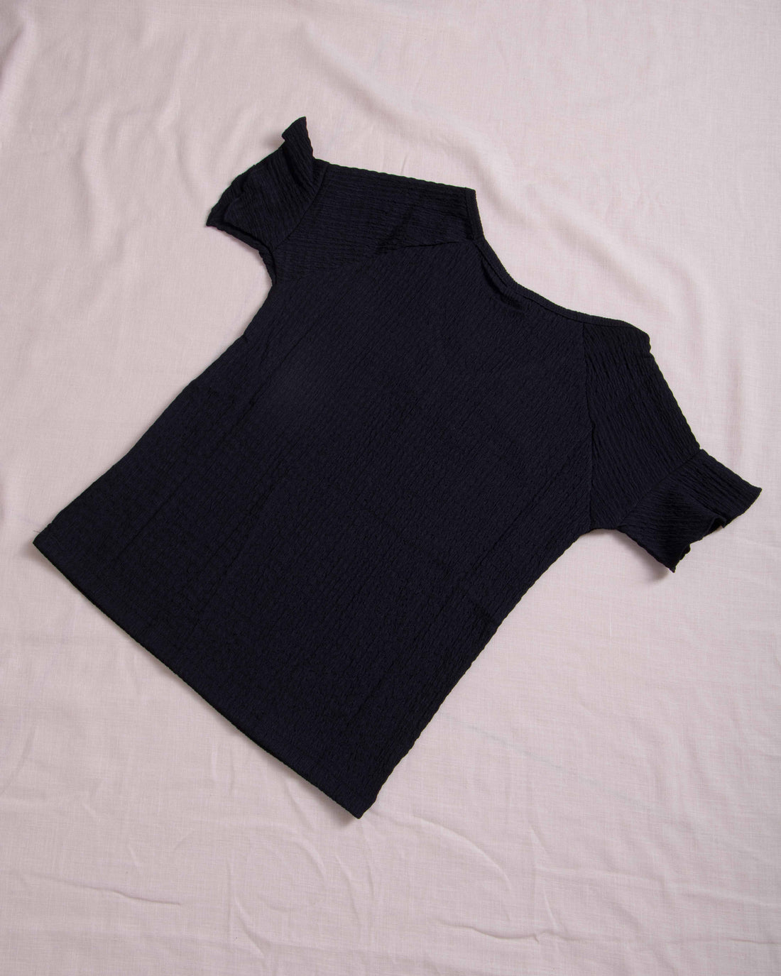 Women Black Colour T-Shirt