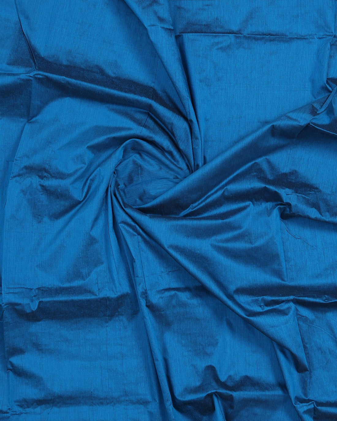 Blue Kalyani Cotton Saree With Maroon Border