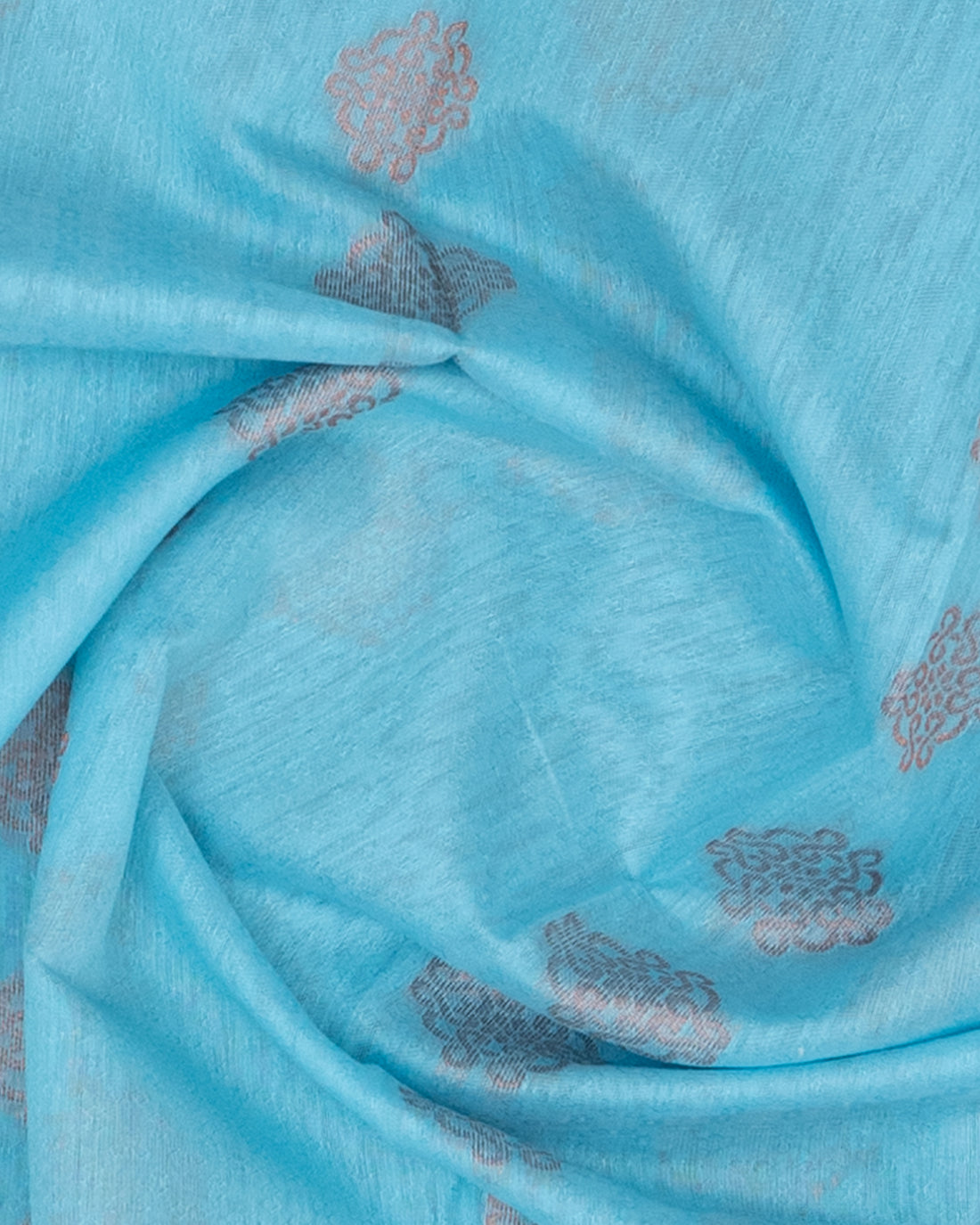 Blue Color Silk Cotton Saree