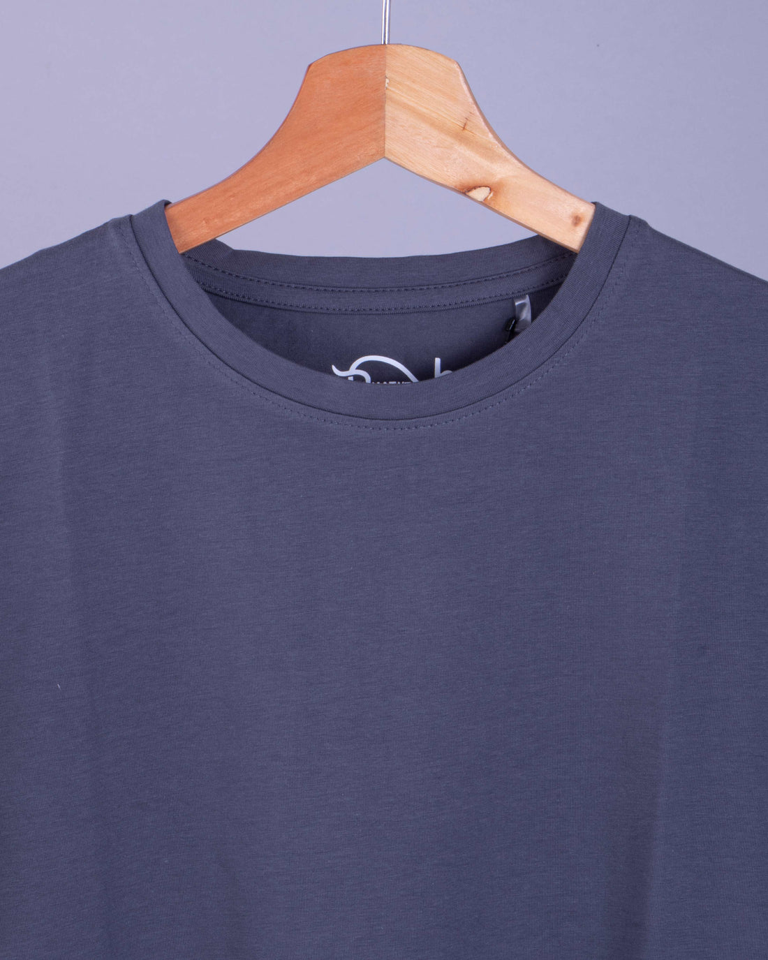 Nativebull Men's Solid Round Neck Half Sleeve Cotton T-Shirt - Grey