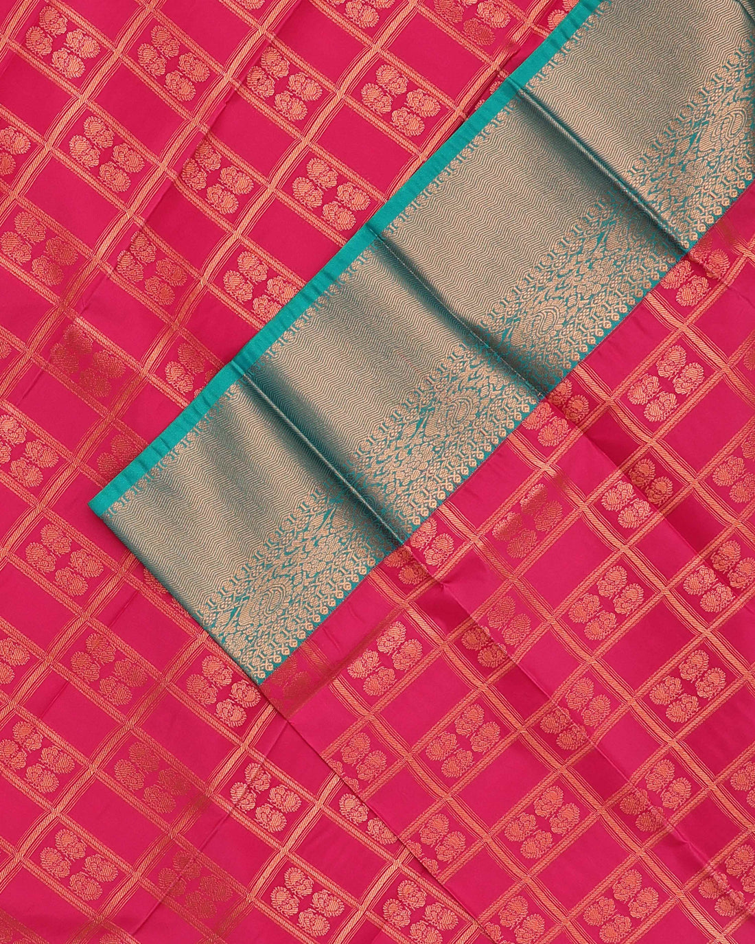 Premium Silk Saree - Magenta