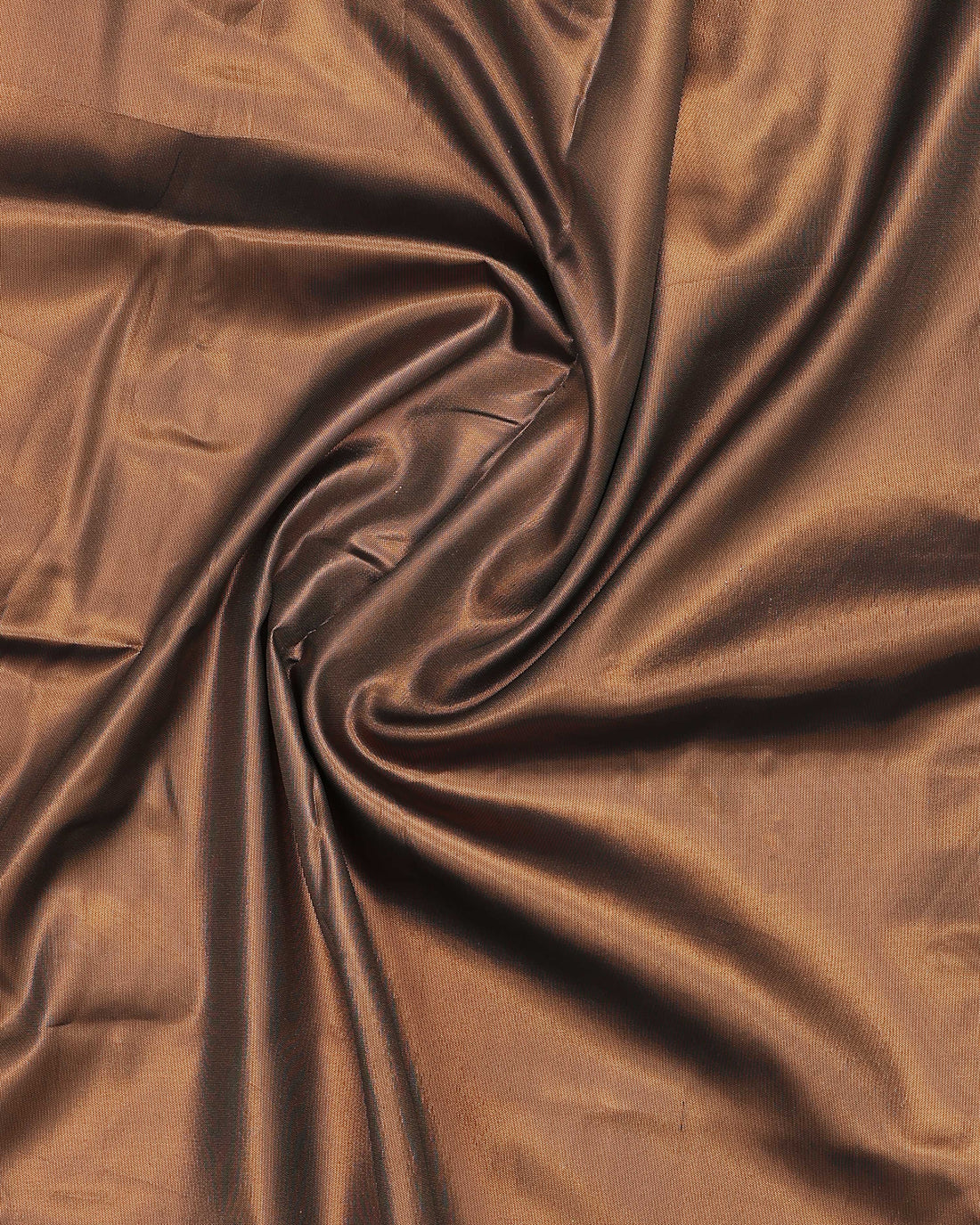 Classic Solid Litchi Silk Saree with Subtle Sheen - Green