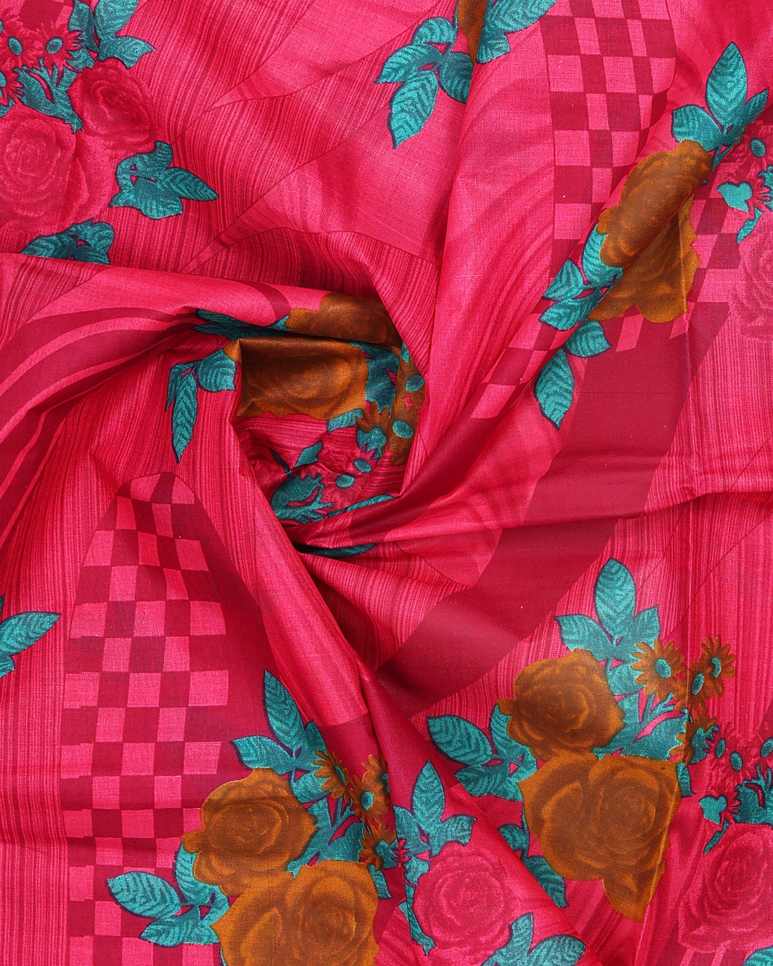 Graceful Voile Saree in Lightweight Finish - Pink