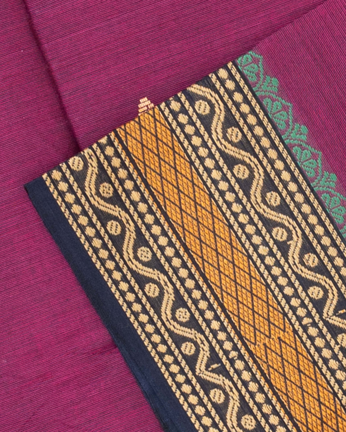 Purple Color Venkatagiri Cotton Saree