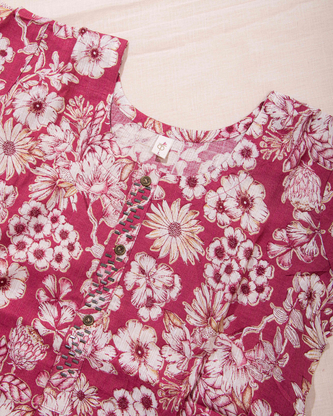 Women Onion Pink Colour Readymade Salwar Set