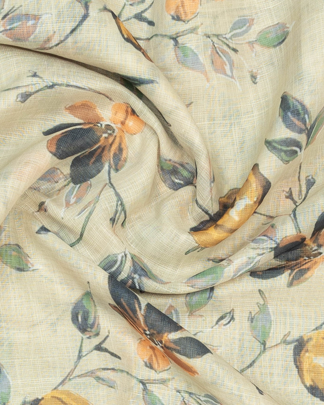 Sandal Colour Cotton Saree