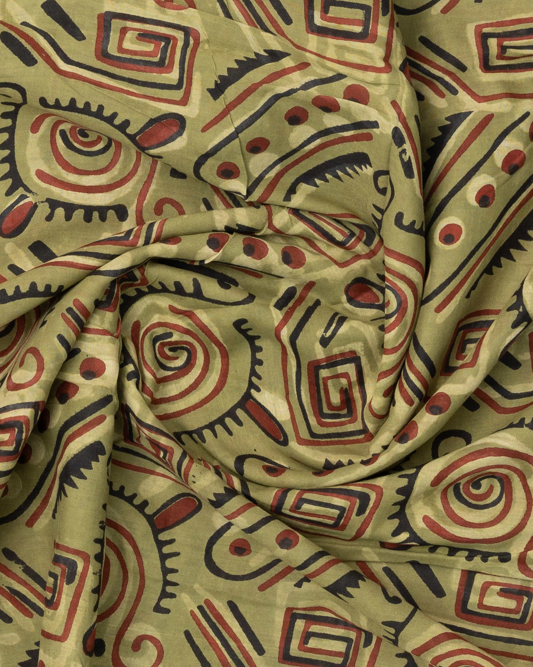 Light Green Colour Mul Mul Cotton Saree