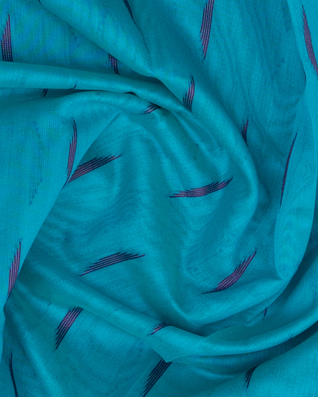 Blue Color Silk Cotton Saree