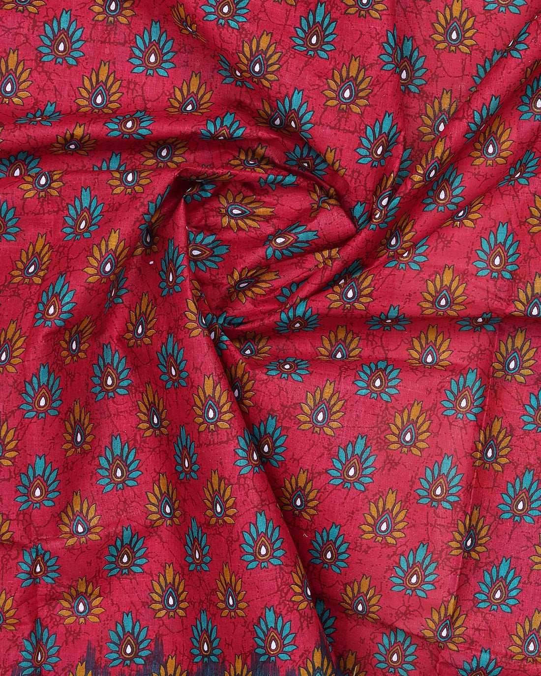 Graceful Voile Saree in Lightweight Finish - Red
